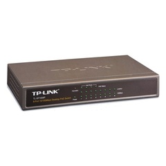 TP-Link TL-SF1008P - 8-портовый 10/100 Мбит/с настольный коммутатор с 4 портами PoE