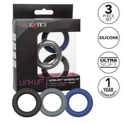 Набор из 3 эрекционных колец Link Up Ultra-Soft Extreme - 