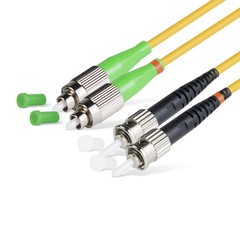 Патч Корд Оптоволоконный FC/APC-ST/UPC SM 9/125 Duplex 3.0мм 1 м
