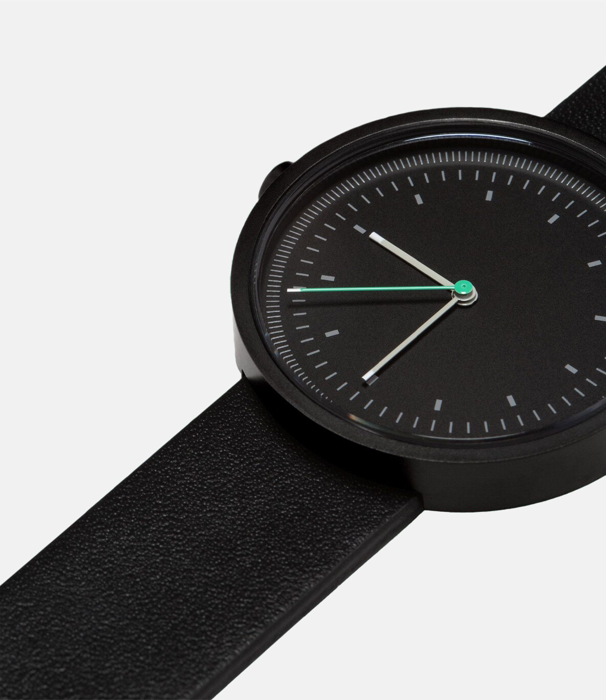 Aark Interval Black — кварцевые часы (38 мм)
