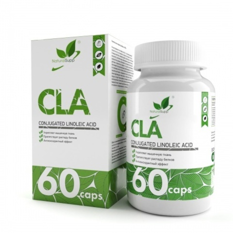 КЛА (Конъюгированная линолевая кислота) / CLA (Conjugated Linoleic Acid) / 60 капс.