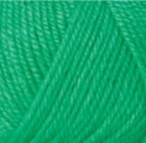 Пряжа Nako Nakolen 1594 ярк.зелёный (уп.5 мотков)