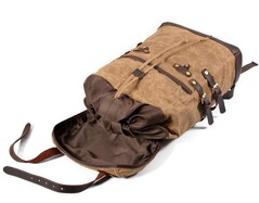 Рюкзак городской из канваса Virginland 9105 Khaki