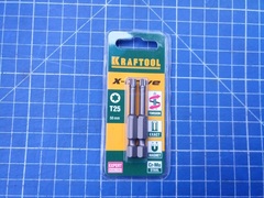 KRAFTOOL X-Drive TX 25, 50 мм, 2 шт, торсионные биты (26125-25-50-2)