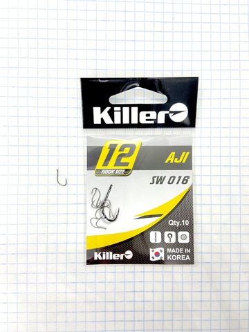 Крючок KILLER AJI № 12 продажа от 10 шт.