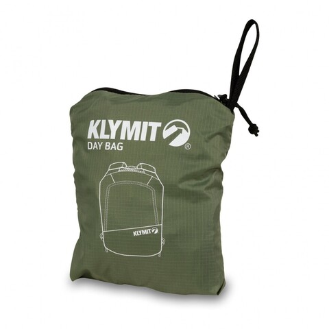 Картинка рюкзак туристический Klymit V Seat Day Pack 20L зелёный - 2