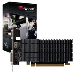 Видеокарта AFOX NVIDIA GeForce G210, 1Гб GDDR2, 64 бита, LP, Retail, PCIe2.0, пассивная, 1-SLOT, 30Вт, VGA, HDMI, DVI (AF210-1024D2LG2)