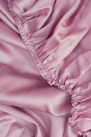 Простыня на резинке 180x200x40 German Grass Lilac Brilliant сиреневая