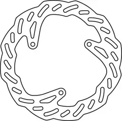 Диск тормозной передний SX 1533F3