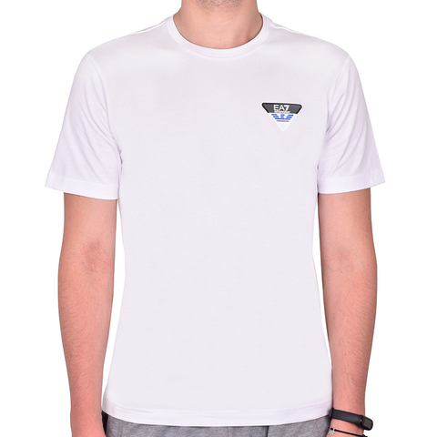 Футболка теннисная EA7 Man Jersey T-Shirt - white