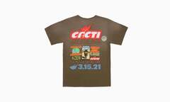 Travis Scott Cacti Down To Earth Tee 2 "Brown"
