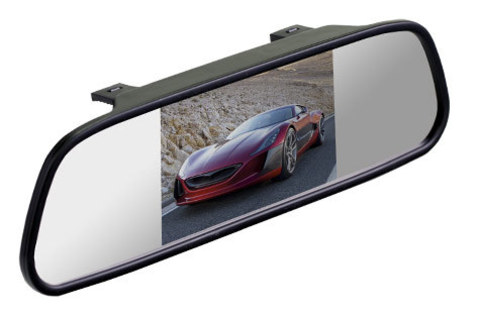 Зеркало Silverstone F1 Interpower со встроенным монитором 4,3