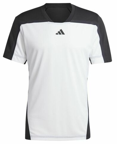 Теннисная футболка Adidas Heat.Rdy FreeLift Pro Polo Shirt - white/black