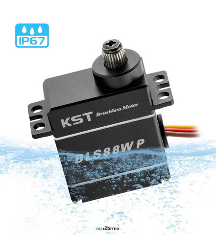 Сервопривод KST BLS88WP (8.5 кг/см, 0.07 сек/60°, 21г)
