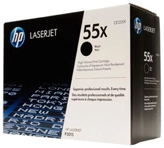 Картриджи HP CE255X черный