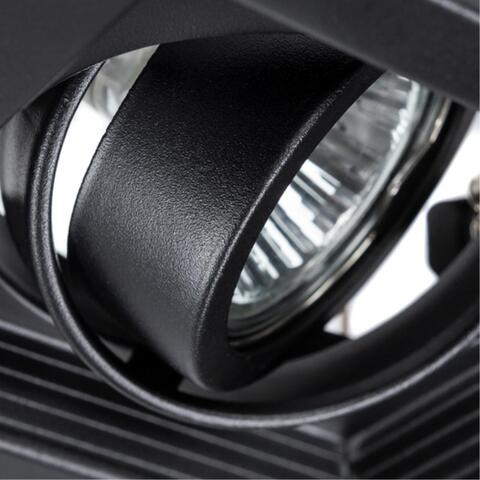 Встраиваемый светильник Arte Lamp CANIS A6661PL-1BK