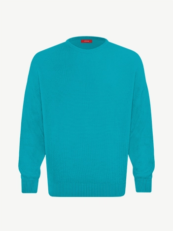 Джемпер оверсайз из экохлопка