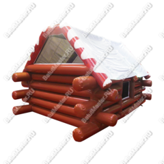 Надувной шатер "Избушка", 8*5*4 м