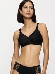 Бюстгальтер c трехсекционной чашкой Triumph Doreen + Cotton 01 N | Черный