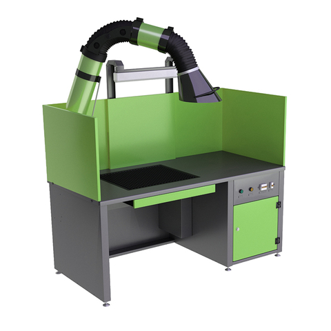 СС-02-07 Стол сварщика с вытяжным устройством, Kronvuz