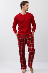 Пижама мужская со штанами ARUELLE BENSON | Красный