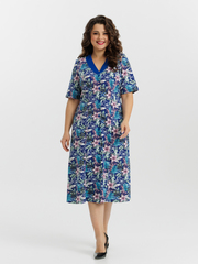 4534 Халат на пуговицах