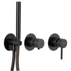 Remer X97D3PWBCFP Смеситель для душа Remer X Style X97D3PWBCFP, черный брашированный хром фото