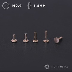 Лабрет Classic PVD Rose 1.6мм