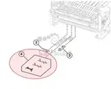 Набор флажков Lexmark B2236/MB2236 Sensor flags kit (41X2469)