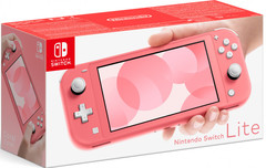 Игровая консоль Nintendo Switch Lite Coral (Япония, цвет кораллово-розовый)