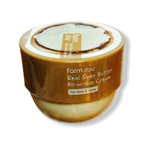 FarmStay Real Shea Butter All-In-One Cream 300 мл