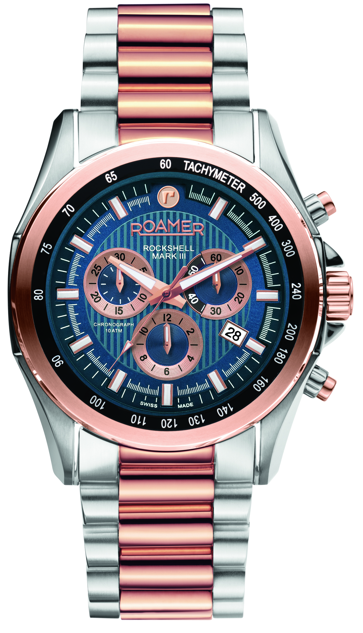 Часы мужские Roamer 220 837 49 45 20 Rockshell Chrono