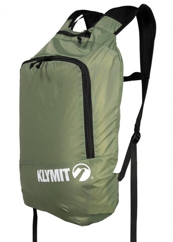 Картинка рюкзак туристический Klymit V Seat Day Pack 20L зелёный - 1