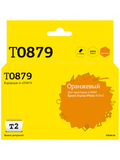 Картридж T2 IC-ET0879 для Epson Stylus Photo R1900, оранжевый, с чипом
