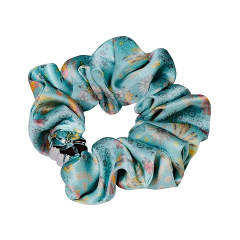 Комплект шелковых резинок для волос Mollen Оммаж светло-бирюзовый