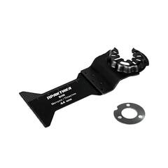 Насадка для МФИ ПРАКТИКА режущая Т-образная, BiM, по металлу и пластику, 44 мм, мелкий зуб (240-263)