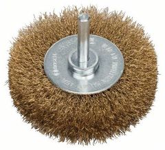 Щетка дисковая из витой латунированной проволоки Bosch ? 75x16x0.2 мм 2608622054