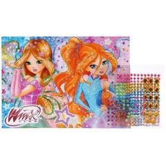 Набор для творчества (аппликация/мозаика) WINX Club, MultiArt 210-WINX