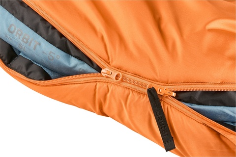 Картинка спальник Deuter orbit -5° sl Mandarine/Slateblue - 4