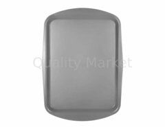 Поднос столовый 490х360 мм серый полипропилен особо прочный