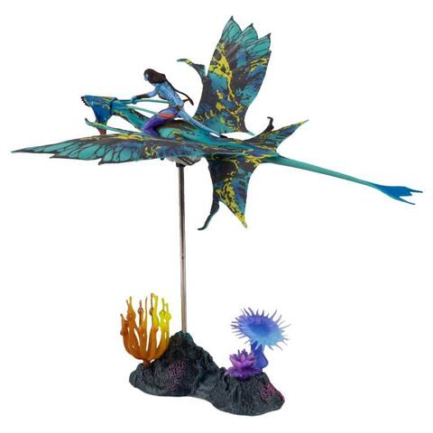 Игрушка Аватар Мир Пандоры - фигурки наездница Нейтири и Банши Avatar 2 Mcfarlane