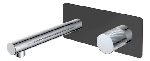 Boheme Stick 125-BCR.2 Смеситель для раковины встраиваемый, цвет: чёрный, хром