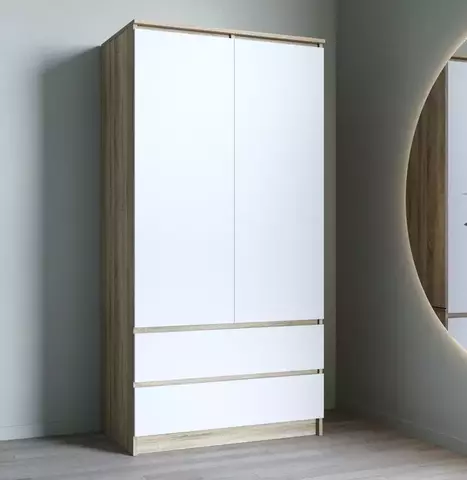 шкаф комбинированный ЧЕЛСИ (2-х ств.) 0,9 м