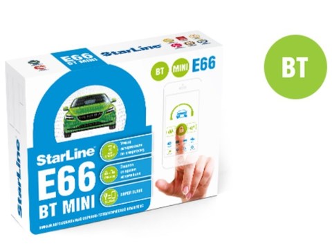 Автосигнализация StarLine E66 BT MINI Автосигнализация StarLine E66 BT MINI