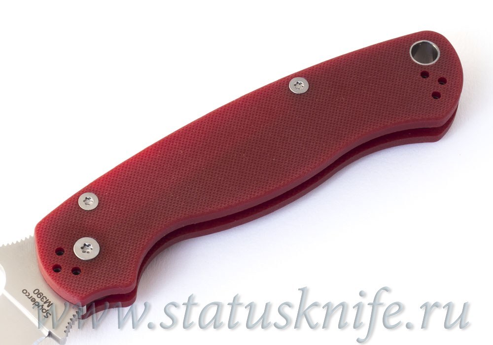 Нож Spyderco Paramilitary 2 C81GPRD2 M390 Red
