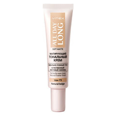 Матирующий тональный крем All Day Long Soft Matte, тон 73 Natural Beige