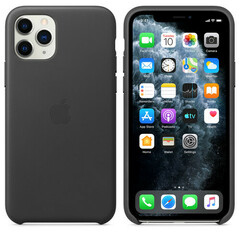Чехол для телефона APPLE iPhone 11 PRO Leather Case - Black(MWYE2ZM/A)