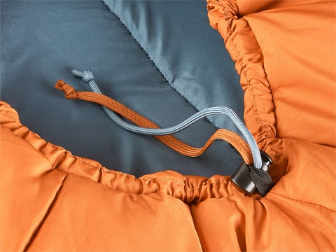 Картинка спальник Deuter orbit -5° sl Mandarine/Slateblue - 6