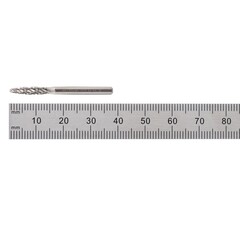 Бор-фреза твердосплавная H(FLH) 3,0x14x38x3мм HM H-Tools 116216HT