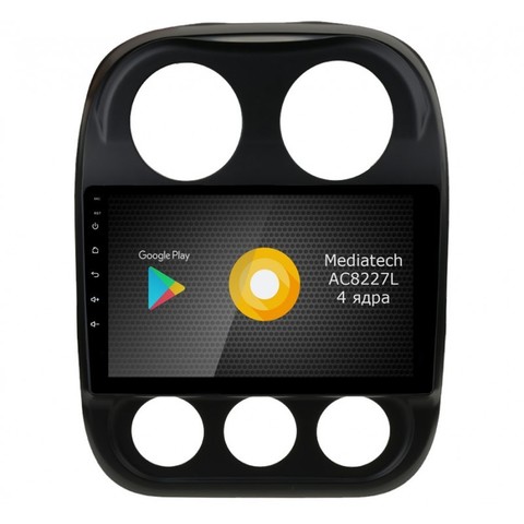 Штатная магнитола на Android 8.1 для Jeep Compas Roximo S10 RS-2203